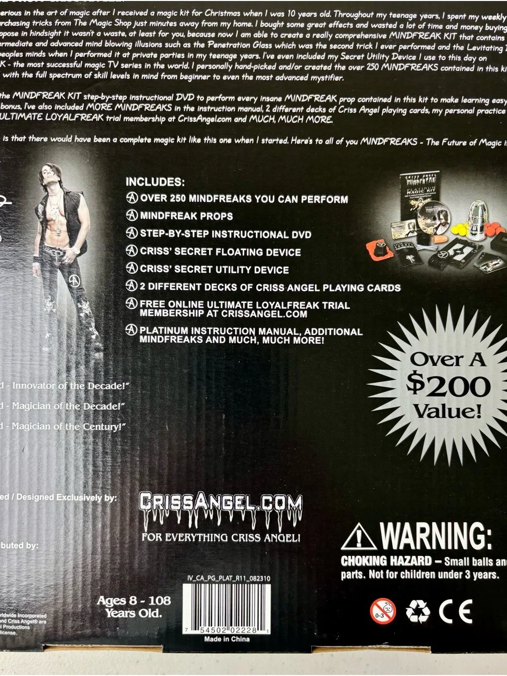 Criss Angel: Mind Freak: Platinum Magic Kit